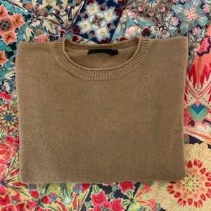 Jenni Kayne Everyday Sweater XL Dark Camel